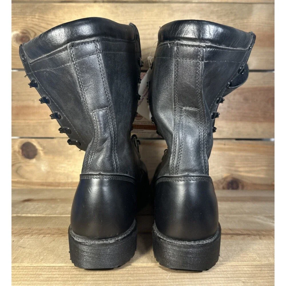 Mens Size 10.5 Corcoran Black Leather 1525 Field Jump  Black Leather Boots USA
